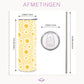 Mijn winkel Gele Tumbler met Smiley Bloemen – Breng Vrolijkheid in je Dag!