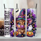 Mijn winkel Halloween Trick or Treat Schattig Highland Koetje Tumbler