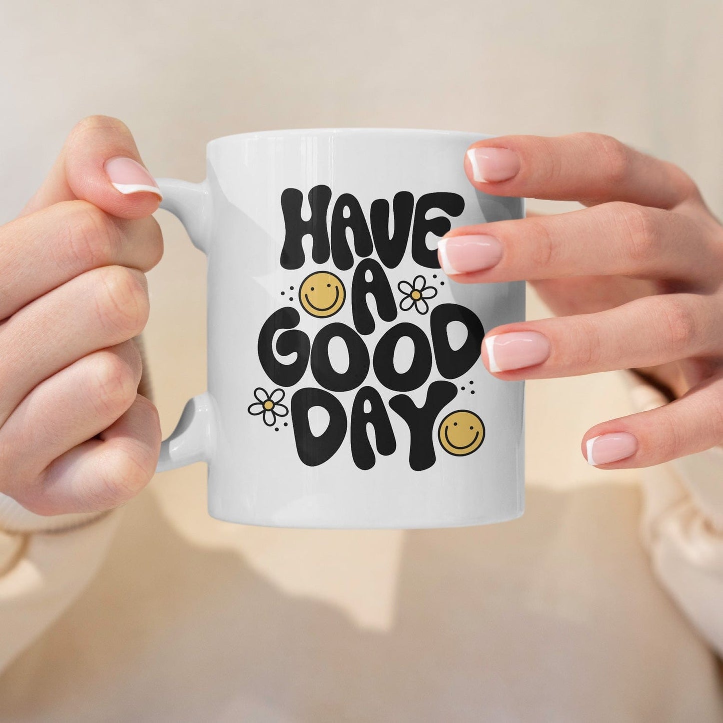 Mijn winkel Have A Good Day Koffiemok – Begin Elke Dag Met Een Glimlach!