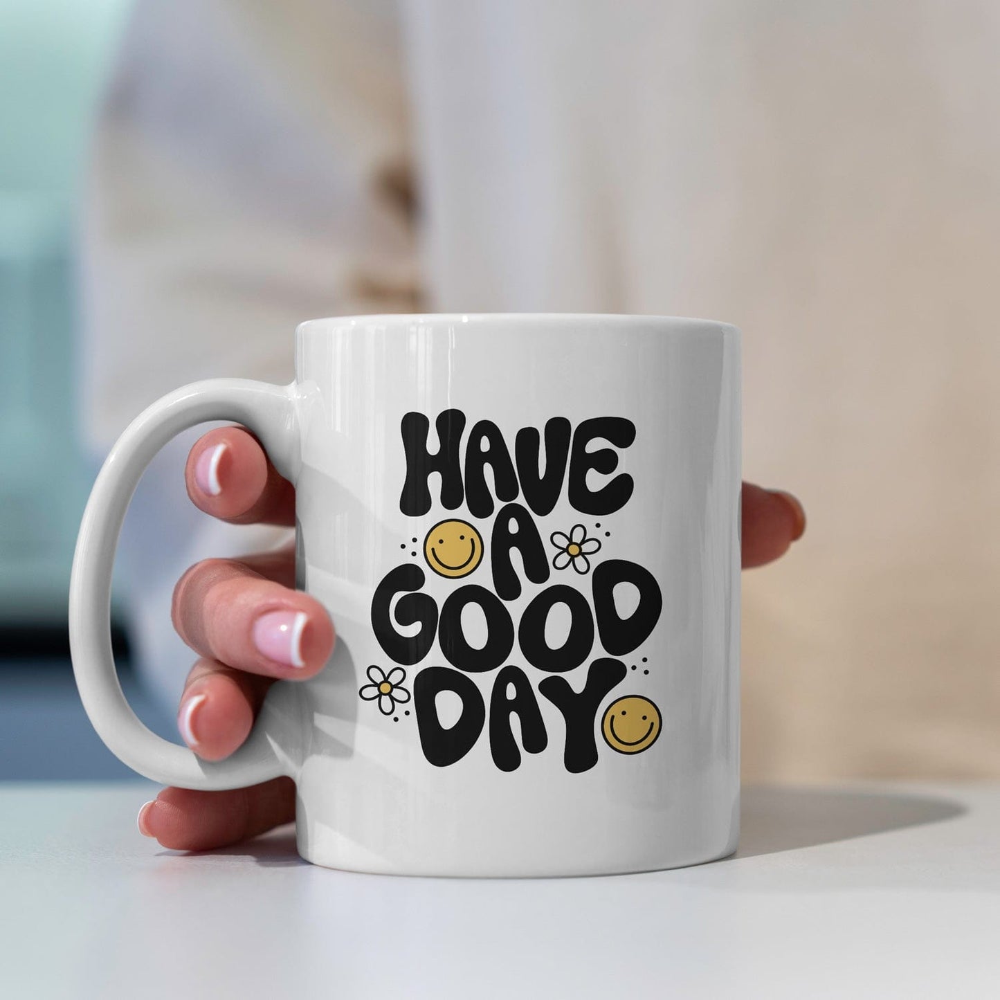 Mijn winkel Have A Good Day Koffiemok – Begin Elke Dag Met Een Glimlach!