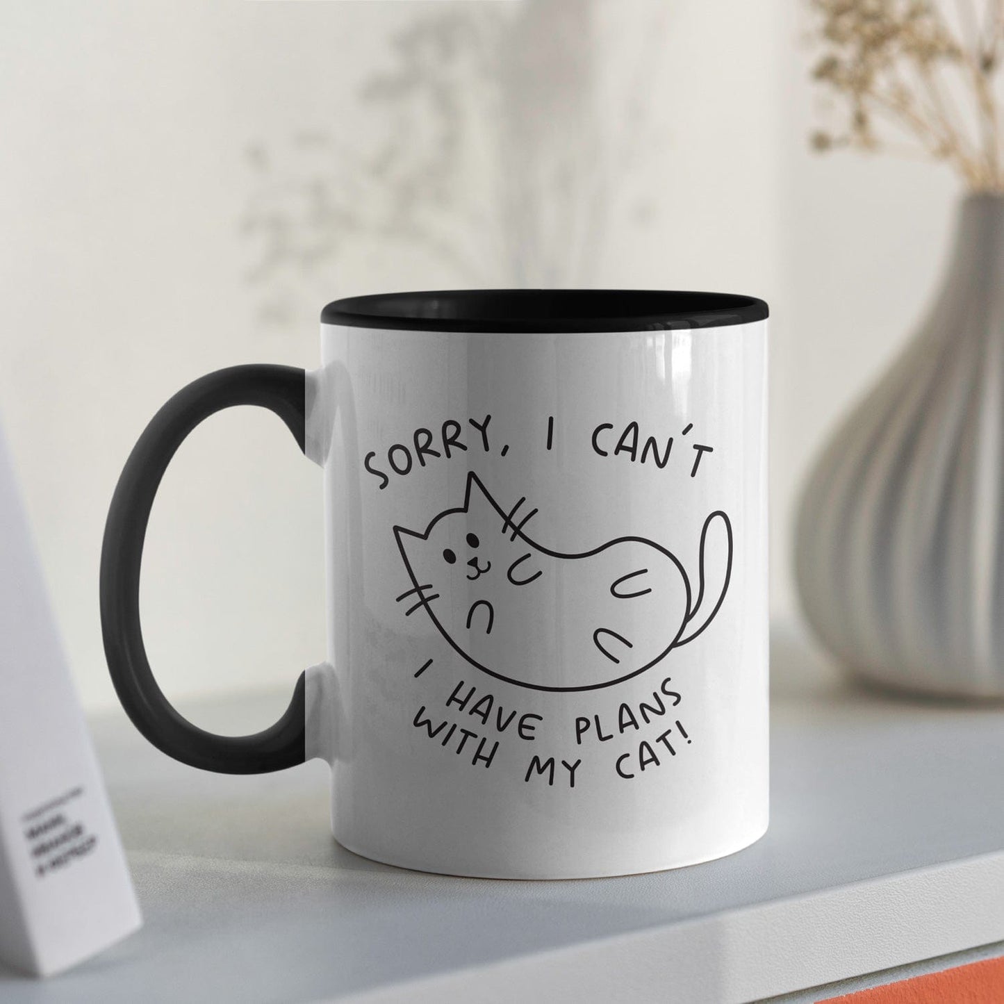 Mijn winkel I have plans with my cat mok – De perfecte mok voor kattenliefhebbers