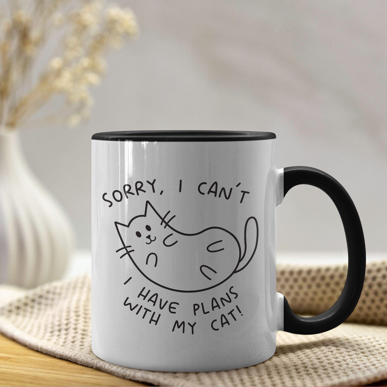 Mijn winkel I have plans with my cat mok – De perfecte mok voor kattenliefhebbers
