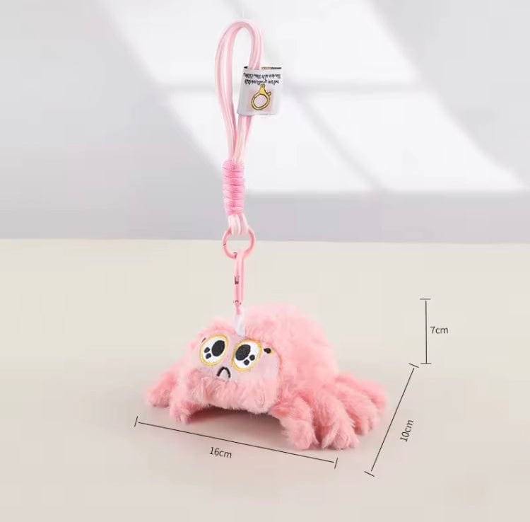 Mijn winkel Kawaii Spin Sleutelhanger – Pluche Knuffel Sleutelhanger 16cm