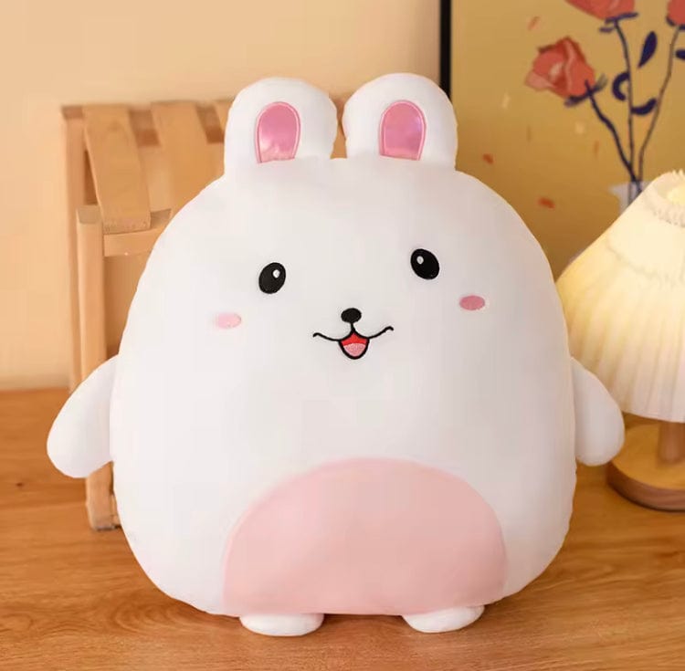 Mijn winkel Konijn Pluche Knuffel Kussen 40 cm - Superzachte Pluche Knuffel