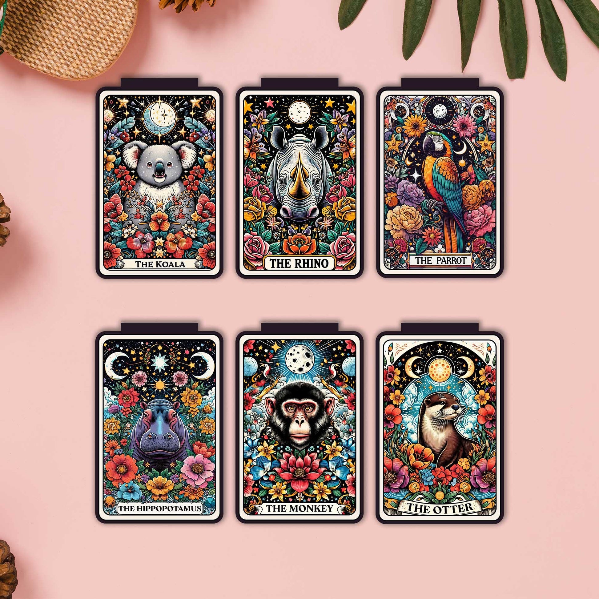 Mijn winkel Magnetische boekenlegger tarot dieren - Diverse varianten