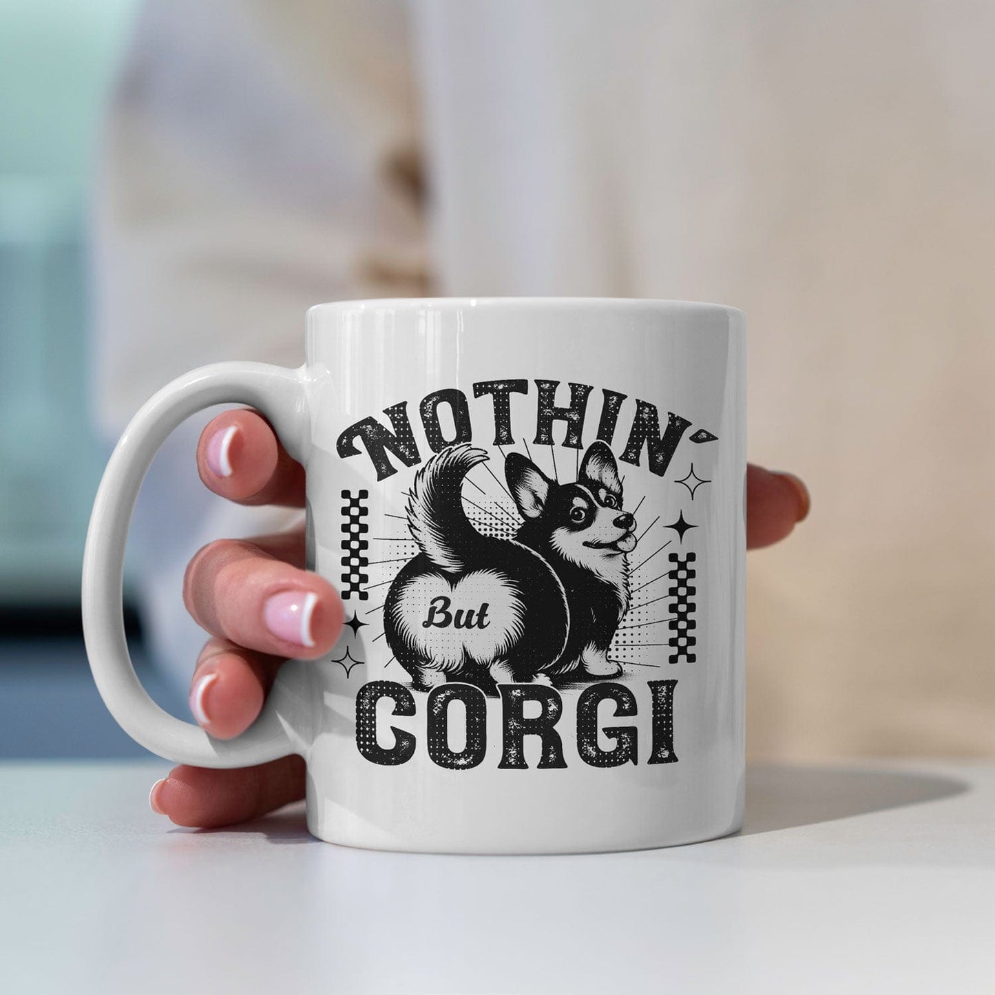 Mijn winkel Nothing but Corgi mok - Ontdek de Schattigste Mok van het Seizoen!