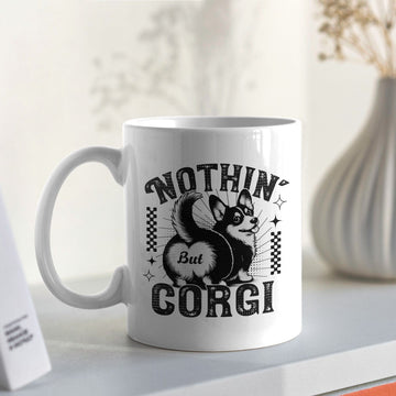 Mijn winkel Nothing but Corgi mok - Ontdek de Schattigste Mok van het Seizoen!