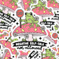 Mijn winkel Stop negative self-talk vinyl sticker