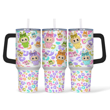Mijn winkel The Monsters 40oz Tumbler met Rietje – Lekvrij, Duurzaam & Uniek Design