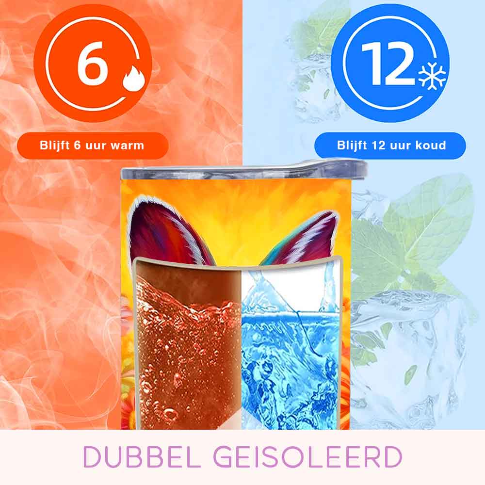 Mijn winkel Tumbler met Schattig Konijn