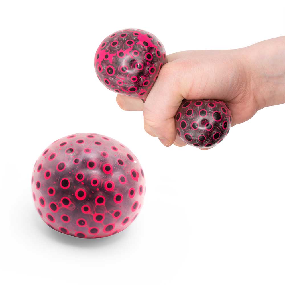 Neon Beans Squish Ball 6 cm – Anti Stress Bal – Sensorisch Friemelspeelgoed
