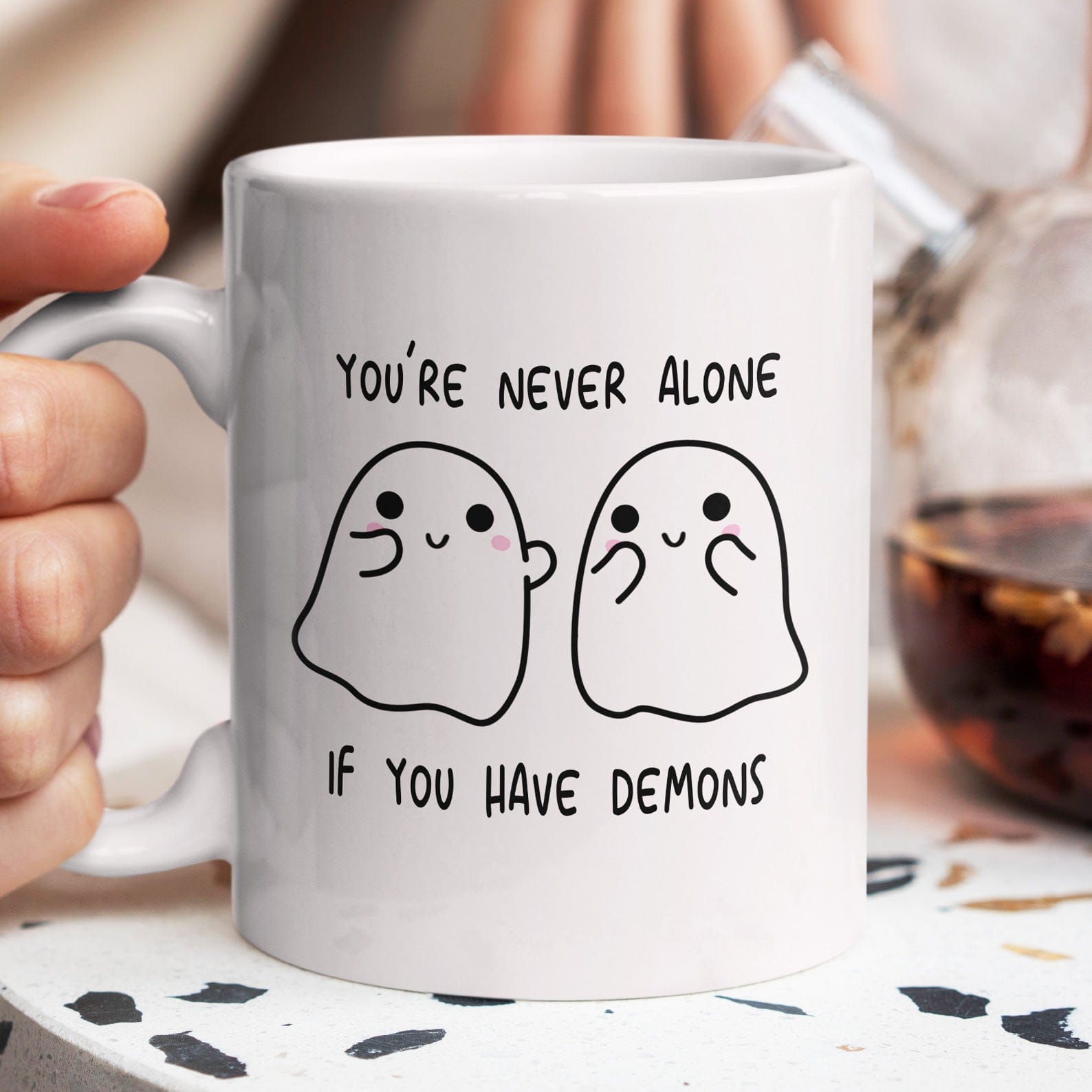 Never Alone If You Have Demons Mok 325 ml