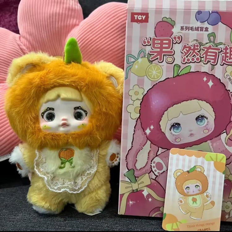 Nommi V3 Interessante Vruchten Serie Blind Box – Vinyl Pop Tas Hanger & Mystery Surprise Figure