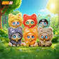 Picoco Lucky Cloak Cat Blind Box 🐱 - Kawaii Collectible Sleutelhanger