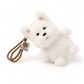 Puppy Hond Tashanger 15 cm – Schnauzer Husky Corgi Shiba Inu – Kawaii Knuffel Sleutelhanger & Rugzak Accessoire