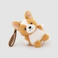 Puppy Hond Tashanger 15 cm – Schnauzer Husky Corgi Shiba Inu – Kawaii Knuffel Sleutelhanger & Rugzak Accessoire
