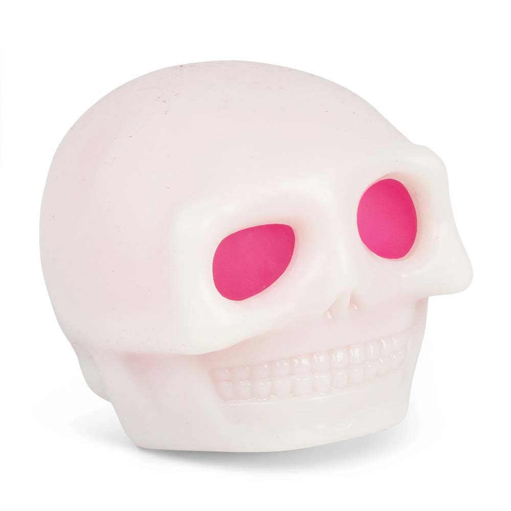 Squeezy Skull Horror 6 cm – Knijpbare Schedel Stressbal – Sensorisch Friemelspeelgoed Creasowl