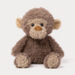 Retro Vrienden Aap Knuffel – Zachte Retro Apenknuffel – Pluche Knuffelaap Creasowl