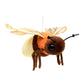 Glow in the Dark Vuurvlieg Knuffel 17 cm – Fluorescerende Pluche Insect Knuffel – Lichtgevende Knuffel – Cadeau voor Kinderen Creasowl