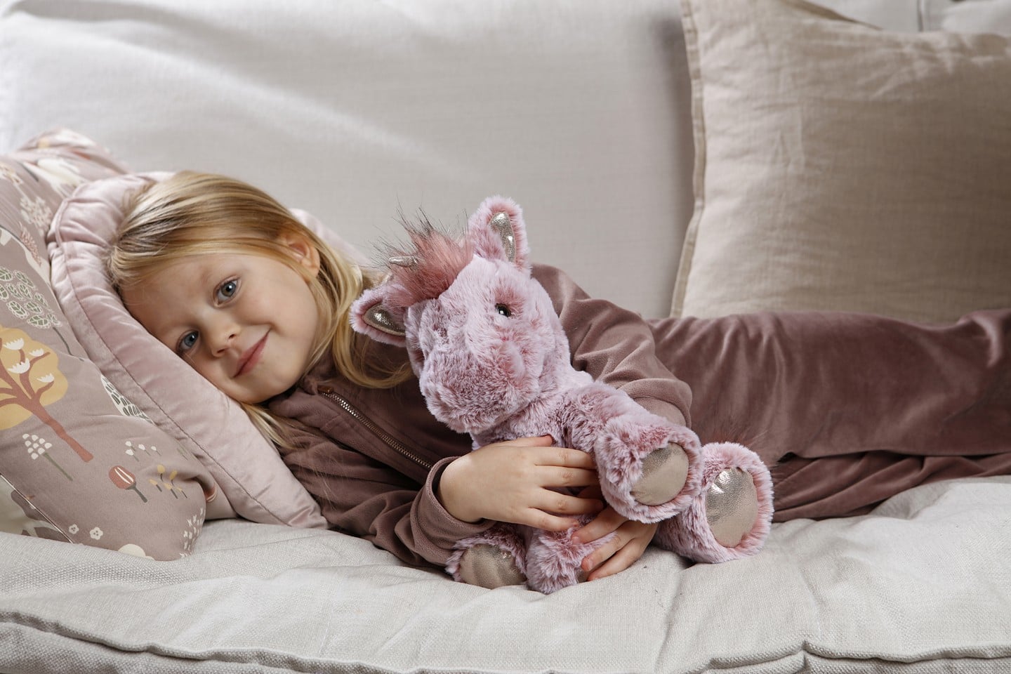 Engla Eenhoorn Knuffel – Zachte Unicorn Knuffel – Schattige Pluche Eenhoorn Creasowl