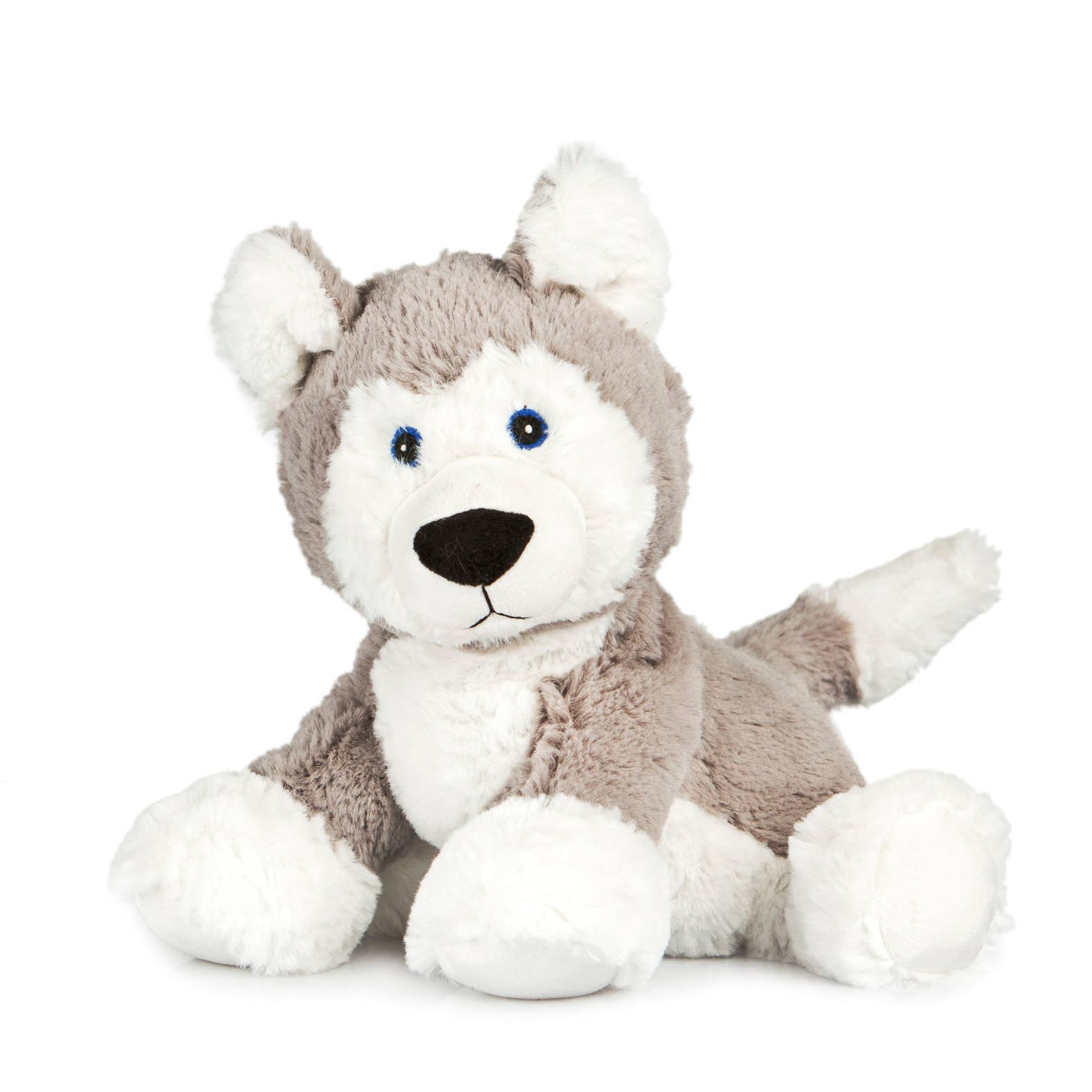 Husky Knuffel Warmwaterkruik 28cm – Zachte Pluche Warmtekruik – Knuffelkruik met Husky Design Creasowl