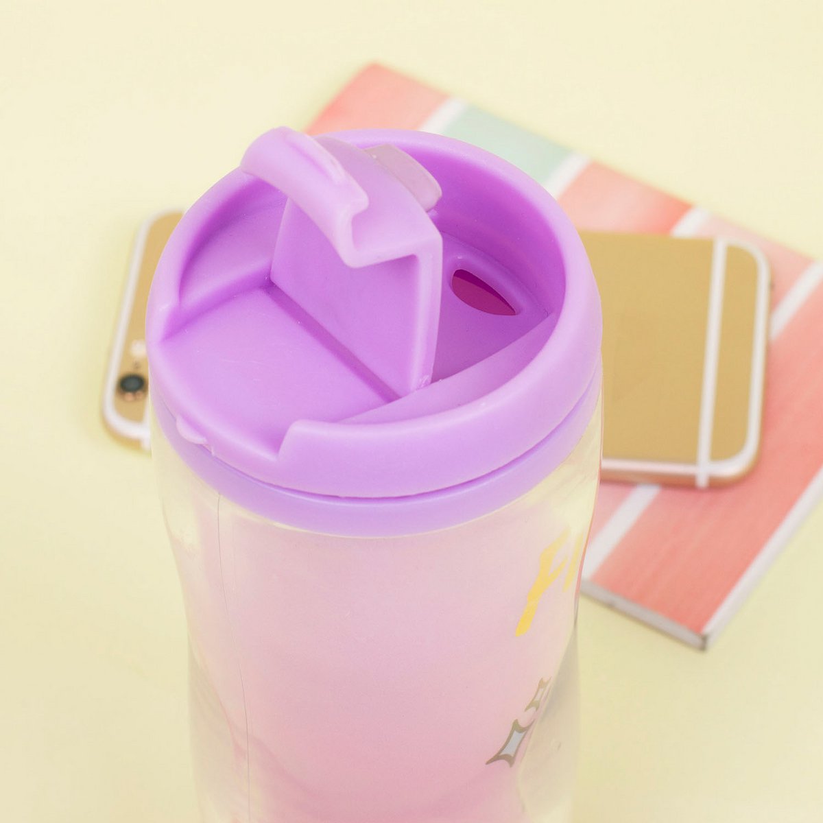 Pusheen Travel - Drinkbeker "FIERCE" met drinkdop Creasowl