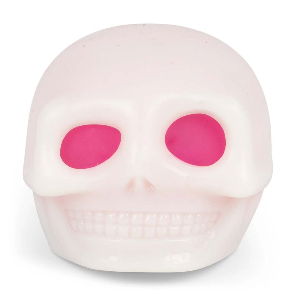 Squeezy Skull Horror 6 cm – Knijpbare Schedel Stressbal – Sensorisch Friemelspeelgoed Creasowl