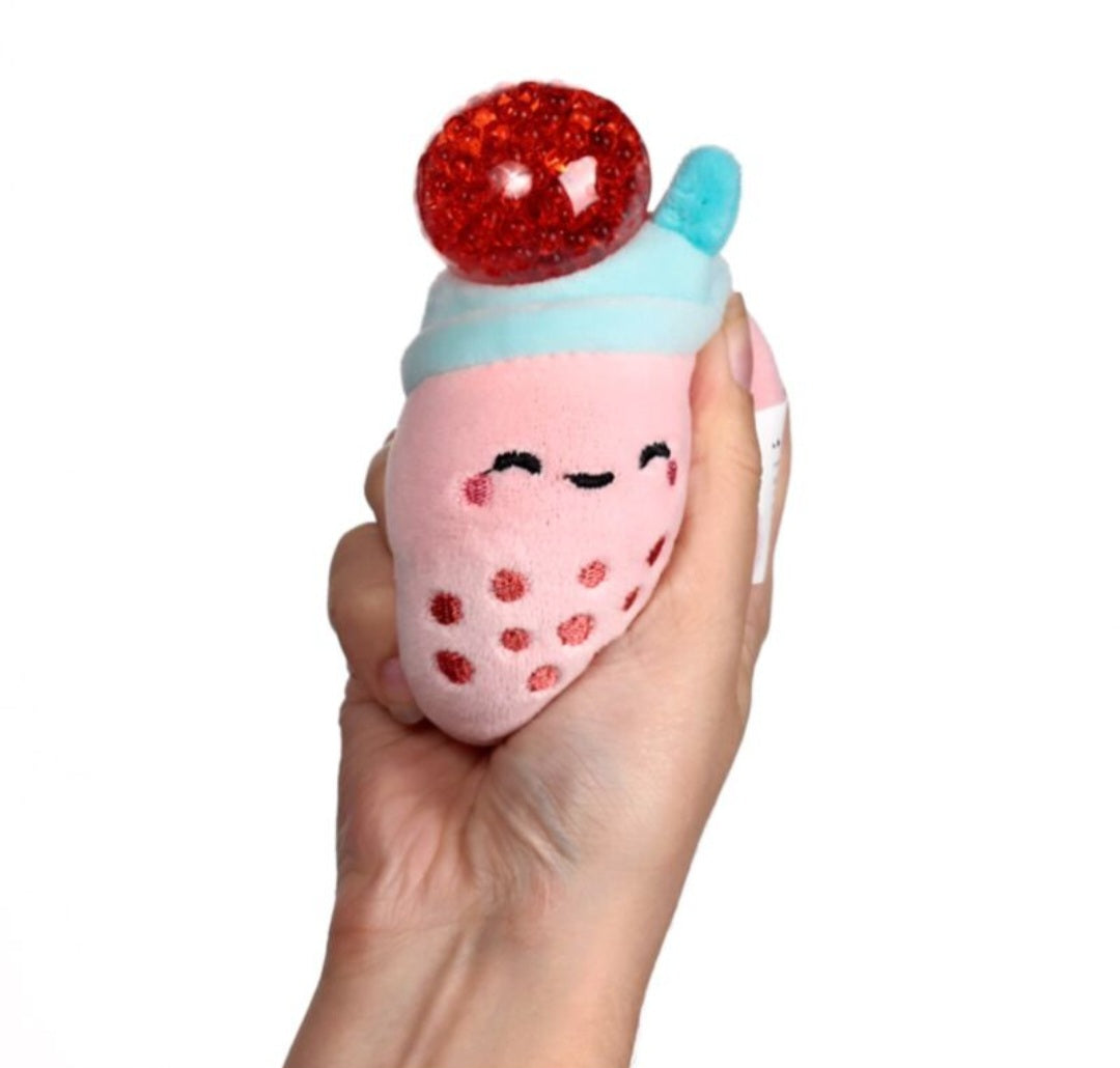 Queasy Squeezies Bubble Tea Knijpspeelgoed – Foodiemals Squishy – Anti Stress Fidget Toy Cadeau Creasowl