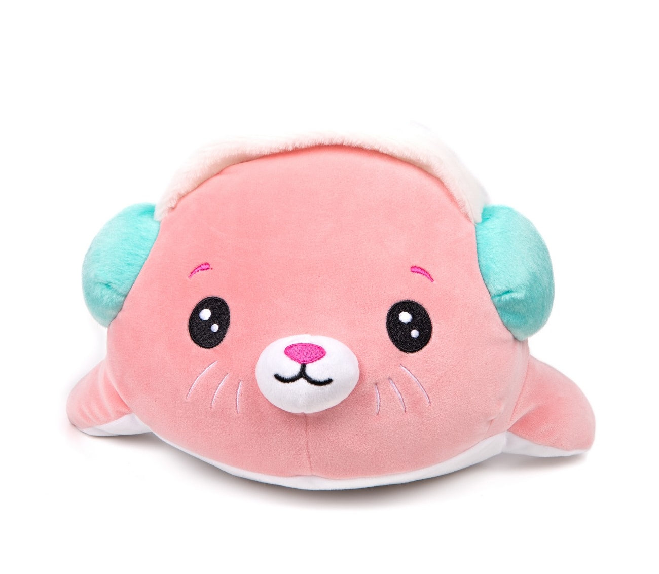 Cushablez Zeeleeuw Knuffel Roze 25 cm – Superzachte Pluche Creasowl