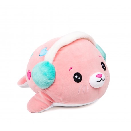 Cushablez Zeeleeuw Knuffel Roze 25 cm – Superzachte Pluche Creasowl