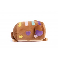 Cushablez Wafelkussen 30 cm – Superzacht Pluche Kussen – Schattige Wafel Knuffel Creasowl