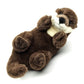 Uni-Toys Eco-Line Otter Knuffel 26 cm – Backswimmer Pluche Otter – 100% Gerecycled Materiaal – Bos- en Waterdier Knuffel – Duurzaam Cadeau Creasowl