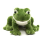 Zittende Kikker Knuffel 13 cm met Kwaakgeluid – Superzachte Pluche Kikker – Bos- en Waterdier Knuffel – Cadeau voor Kinderen Creasowl
