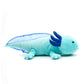 Uni-Toys Axolotl Knuffel Lichtblauw 32 cm – Glow in the Dark Pluche Axolotl – Fluorescerende Knuffel – Waterdier Pluche – Cadeau voor Kinderen Creasowl