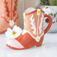 Roze Cowboylaars Mok – Pink Cowboy Boot Shaped Mug
