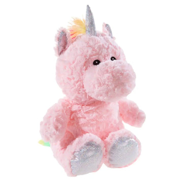 Roze eenhoorn knuffel 32cm