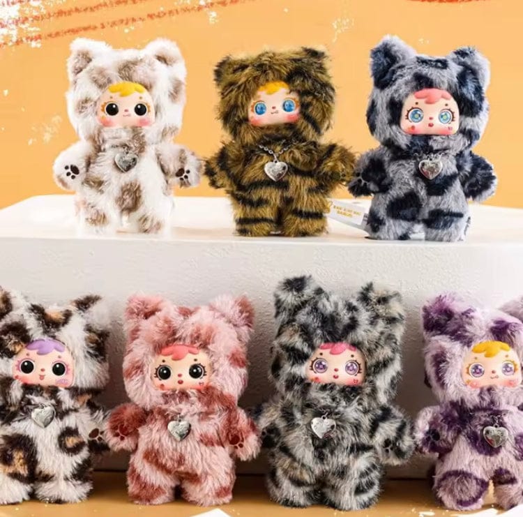 Samuel Meow’s Cool Moment Series Pluche Blind Box – Schattige Cartoon Pop | Tas Hanger, Sleutelhanger & Bureau Decoratie