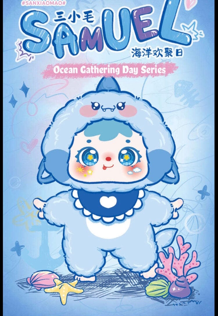 Samuel Ocean Gathering Day Blind Box – Vinyl & Pluche Gezicht