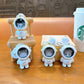 Schattige Astronaut Nachtlamp Sleutelhanger - Beer of Kat
