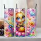 Schattige bij tumbler
