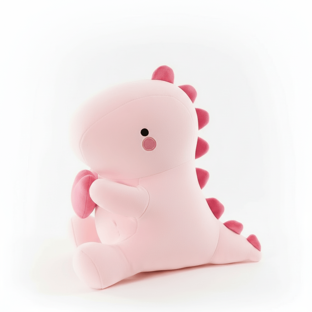 Schattige Dinosaurus Knuffel met Hart 30cm 🦖 - Zachte Valentijn Plush