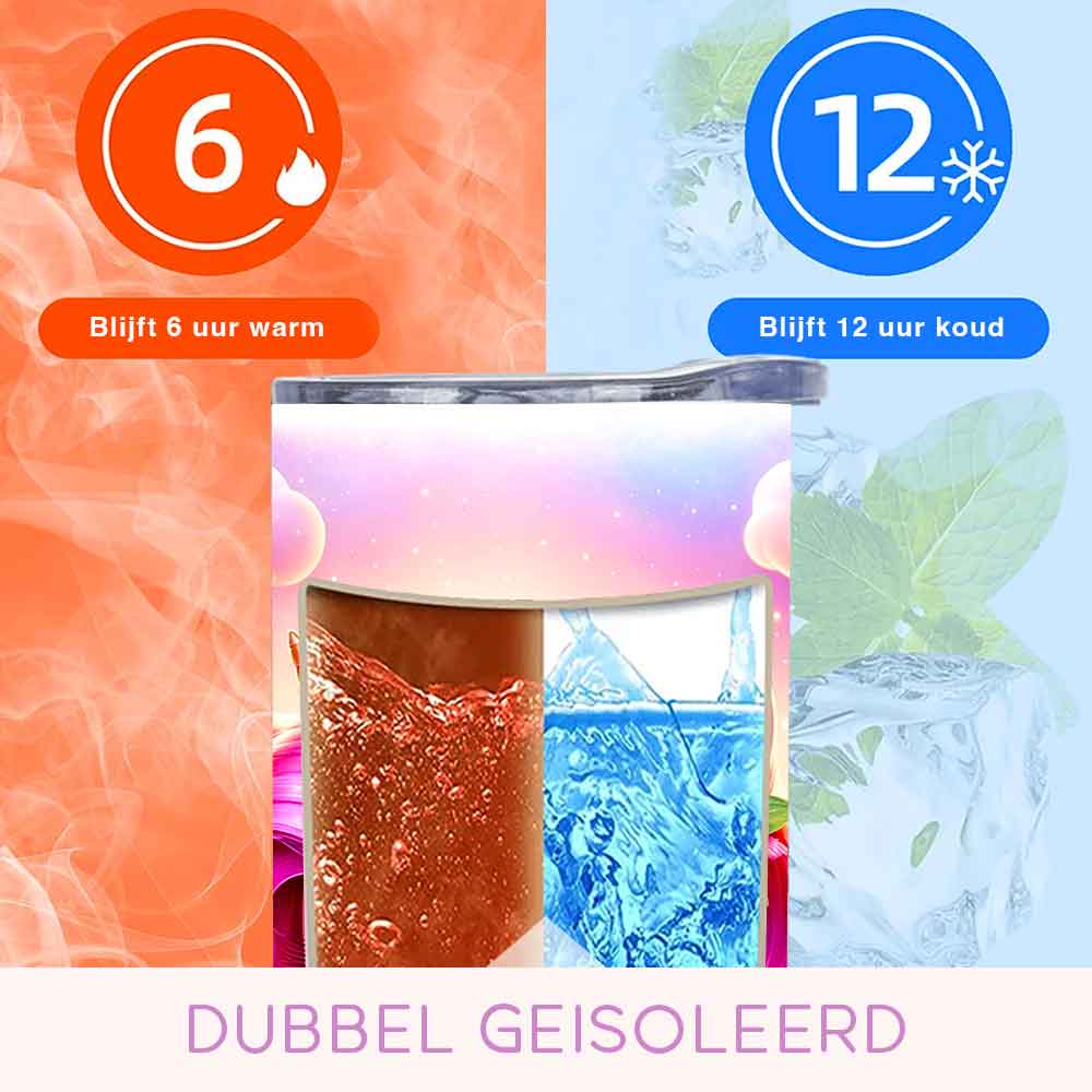 Schattige eenhoorn tumbler