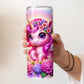 Schattige eenhoorn tumbler