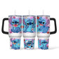 Schattige Stitch Thermosbeker 40oz – Herbruikbare Drinkbeker met Rietje