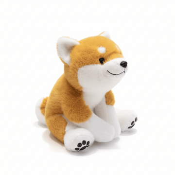 Shiba Inu / Akita Puppy Knuffel 🐶 - Zacht Plush Kussen & Cadeau 30-45cm - Licht gewogen pootjes