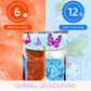 Stitch Bloemen Tumbler 600ml – Met Deksel & Herbruikbaar Metalen Rietje – Vroli