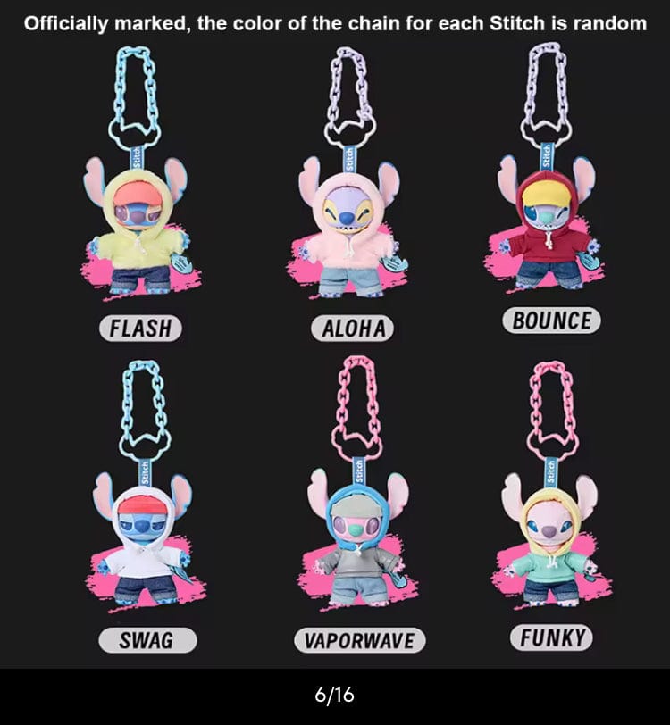 Stitch Gen Z Street Blind Box – Mystery Figurine