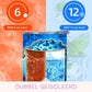 Stoere blauwe dino tumbler