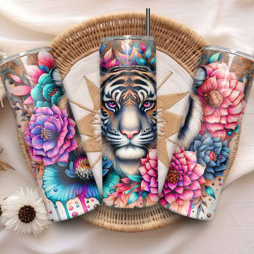 Stoere tijger drinkbeker