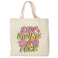 Stop giving a f*ck - Boodschappentas 38 x48 cm